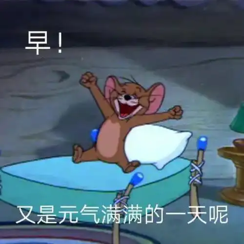表情包又是元气满满的一天呢