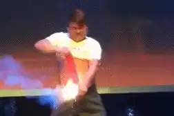 爆笑gif图这游戏也就小时候能顶得住