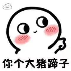 表情包大猪蹄子,了解一下