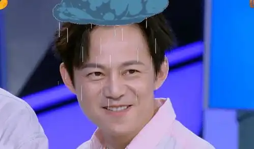 张杰谢娜在快本秀恩爱,何炅的表情太真实,下意识的行为很识趣