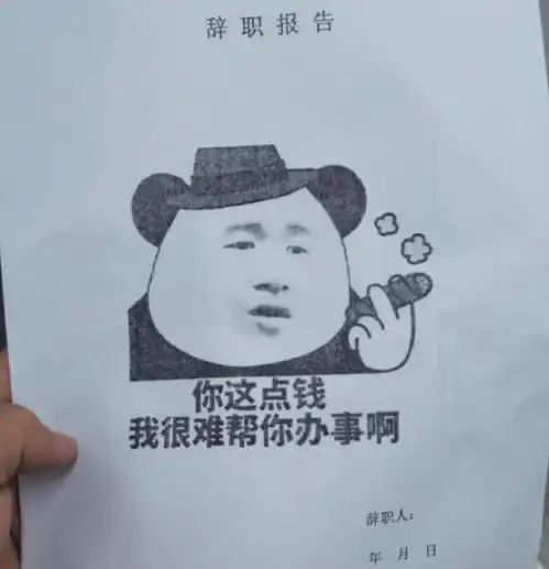 00后毕业生辞职信走红,理由嚣张,老板含泪同意,网友干得漂亮