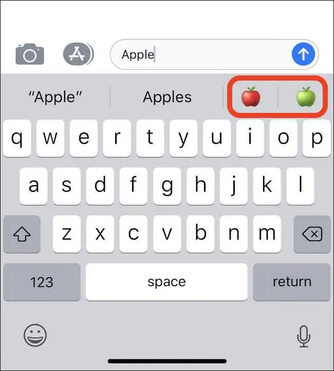 如何在iphone或ipad上的消息中快速选择表情符号