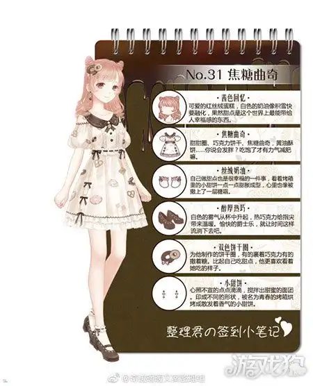 表情奇迹暖暖月签到第三十一月焦糖曲奇文案套装奇迹暖暖表情