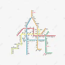 广州地铁线路图素材图片免费下载高清psd千库网图片编号9157468