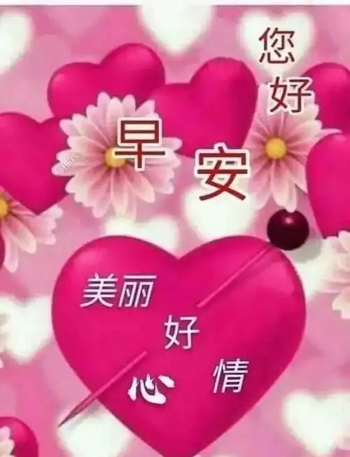 正月初十群发早上好问候祝福动态表情图片鼠年最美早晨好问候表情动态图片