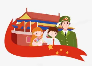 建党节建军节十一国庆节手绘卡通军人少先队员敬礼png图片素材下载卡通png熊猫办公