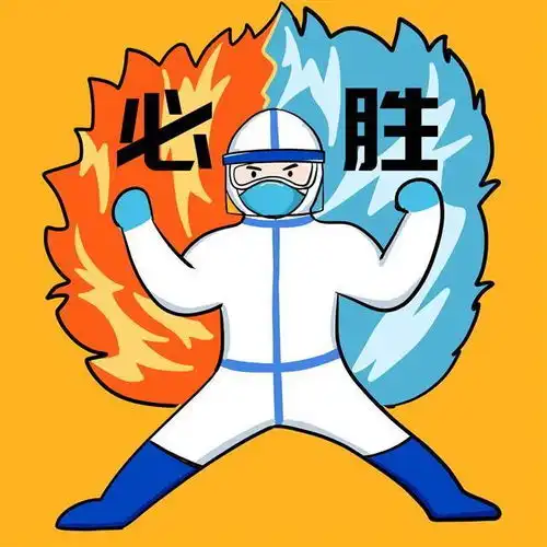 全国首创战疫医护表情包在江汉经开区方舱医院发布