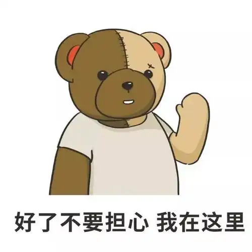 暖心灰熊表情