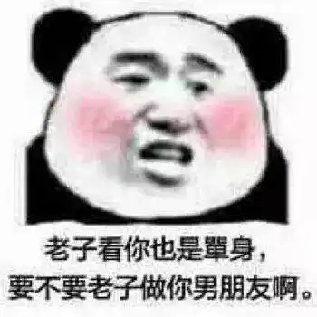 表情老子看你也是单身,要不要老子做你男朋友啊老子男朋友单身...表情