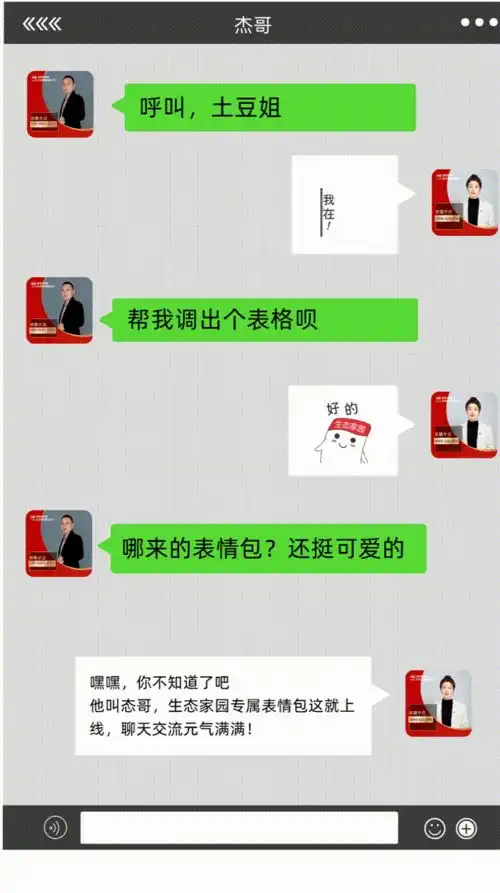 生态家园专属表情包正式首发态哥系列表情包上线啦