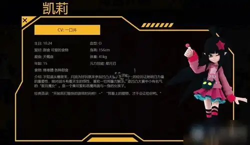 凹凸世界凯莉背景是什么凯莉背景介绍