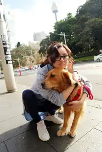 赵丽颖女汉子亲密抱爱犬呆萌表情神同步