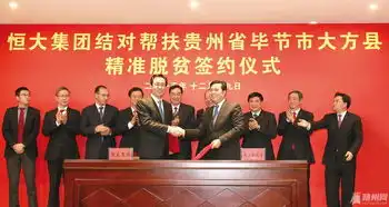 中国民营企业助力精准扶贫恒大创脱贫攻坚样本