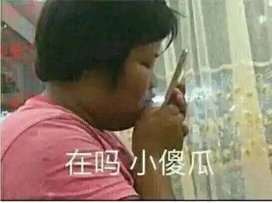 表情包在吗小傻瓜出来耍出来耍