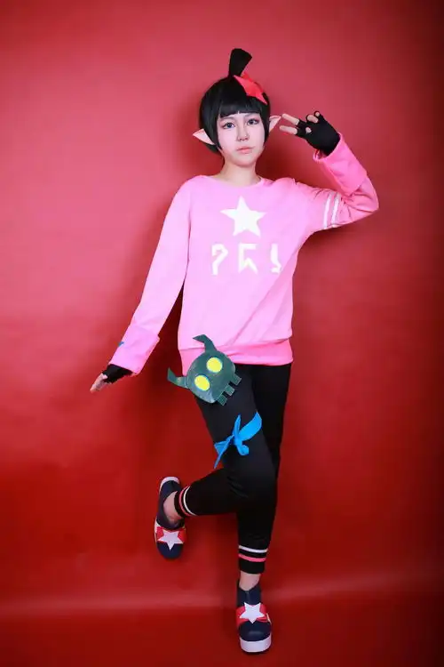 凹凸世界凯莉性转cosplay
