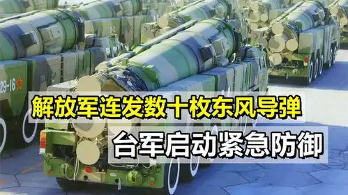 解放军连发数十枚东风导弹,台军启动紧急防御,美日舰机抵近监视