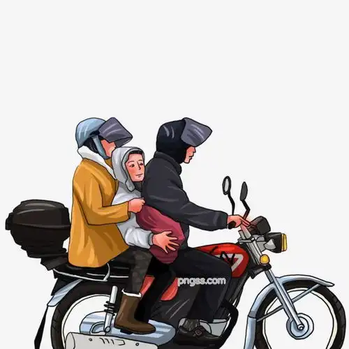 手绘骑着摩托车出行的一家人图片大小2000x2000px图片尺寸1.12mb来自png搜索网pngss.com免费免扣png素材下载插画摩托车人物手绘一家人一家三口装饰图案