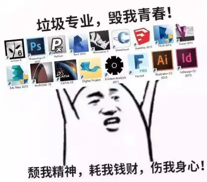 当年选专业时脑子进的水,如今都变成了表情包