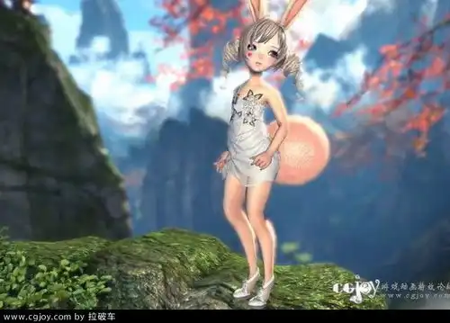 剑灵灵族可爱表情动作展示