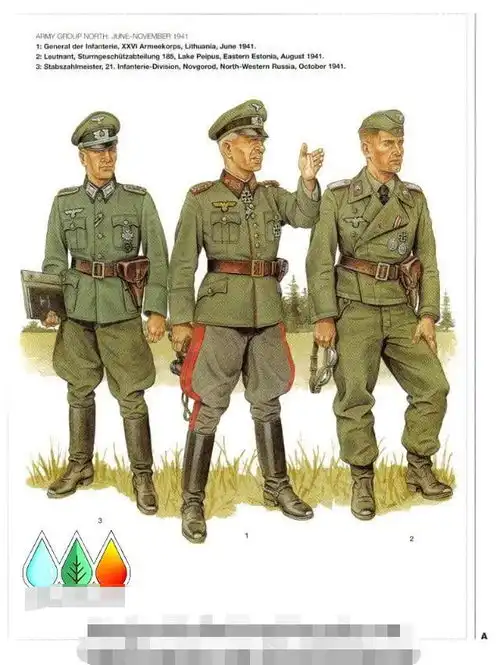 二战德国陆军军服以及单兵装备详解东线