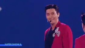 superjunior看似都对朴正洙,表情最佳崔始源,慢了半拍金英云,老子爱跳不跳管你屁事金希澈