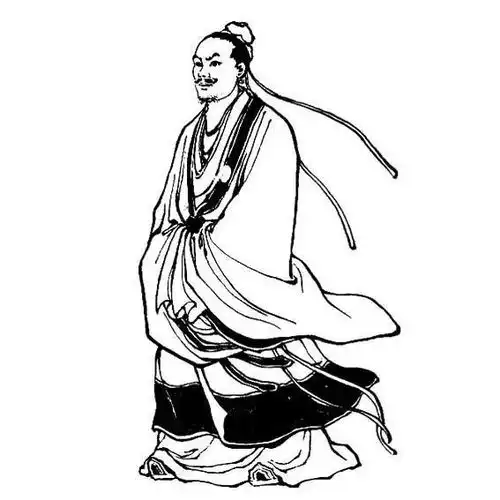 三国里面的刘备怎么画.简笔画