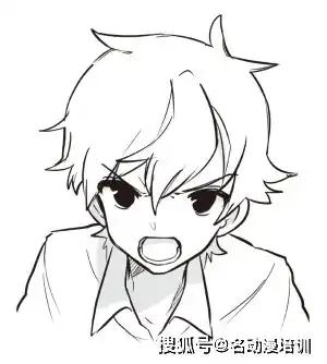 漫画人物表情怎么画各式各样的表情画法来了