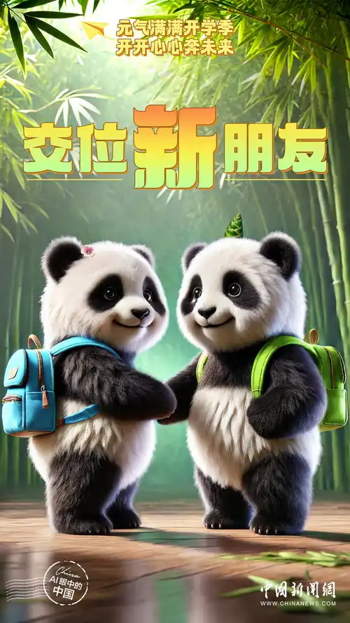 ai眼中的中国元气满满开学季,开开心心奔未来