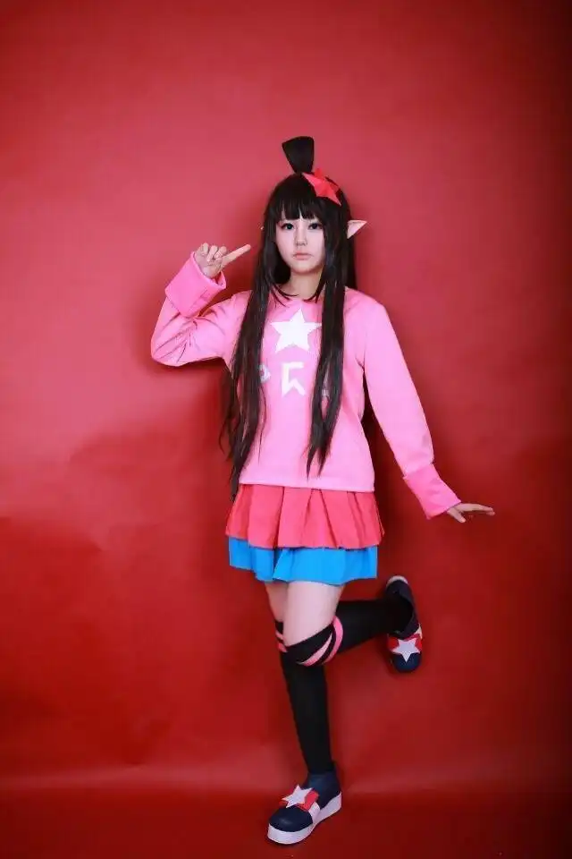 凹凸世界凯莉性转cosplay