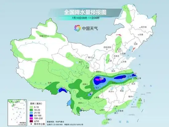 广西等南方地区大范围高温持续全国多地有强降雨