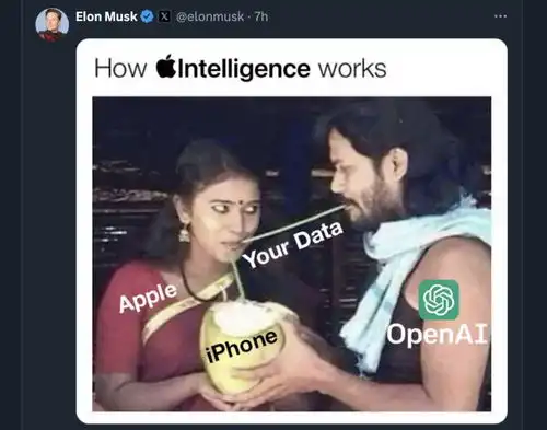 伊隆马斯克禁止iphone17个令人震惊的反应