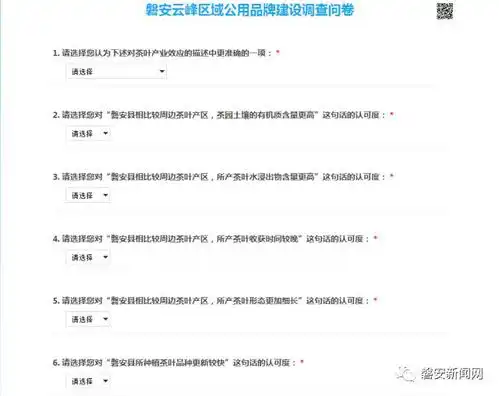 磐安人请转发对磐安云峰品牌建设有何建议有份调查问卷等您来填