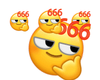 阴阳怪气数字666表情包