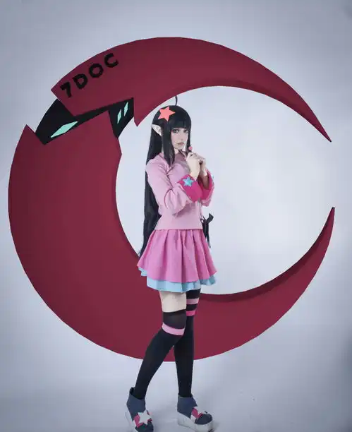 三位妹子cos的国产动漫凹凸世界角色凯莉造型百变