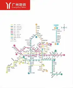 广州地铁线路图