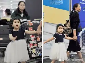 包贝尔包文婧女儿现身机场,饺子活蹦乱跳表情包不断,越长越漂亮
