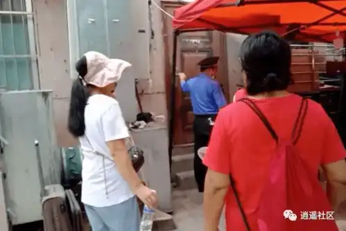 逍遥社区全面整治环境持续发力中