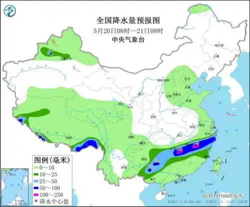 南方地区将有较强降雨过程局地伴有强对流天气
